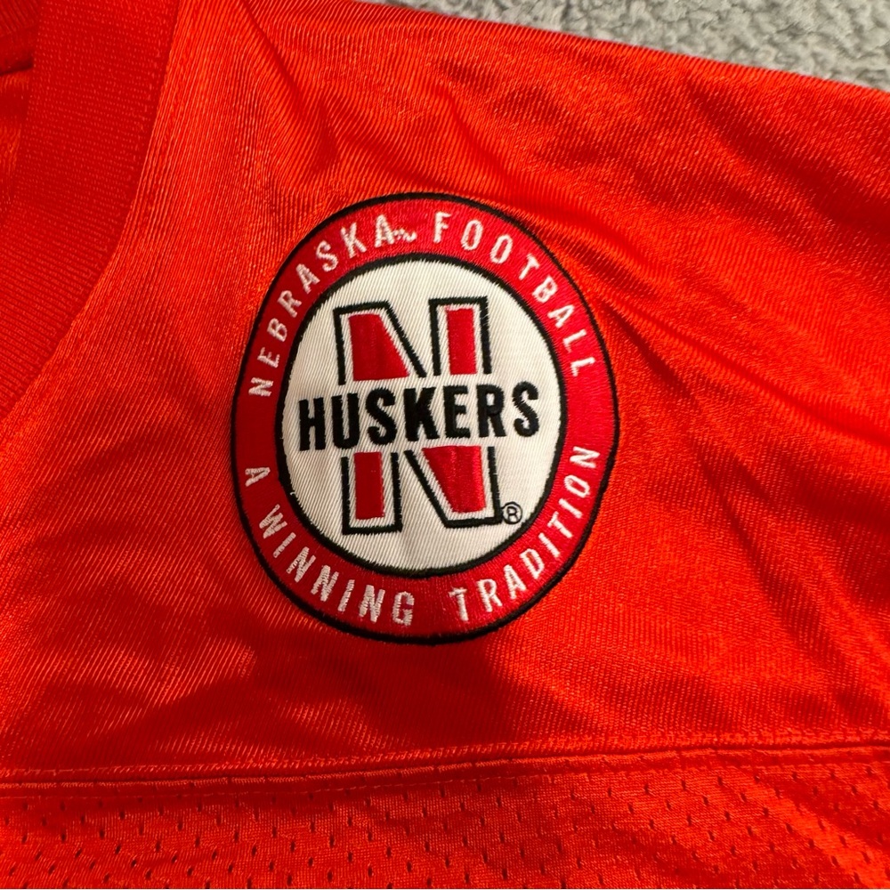 Nebraska Cornhuskers Football Adidas Red #13 Jersey Size Large Zac Taylor - Picture 3 of 10